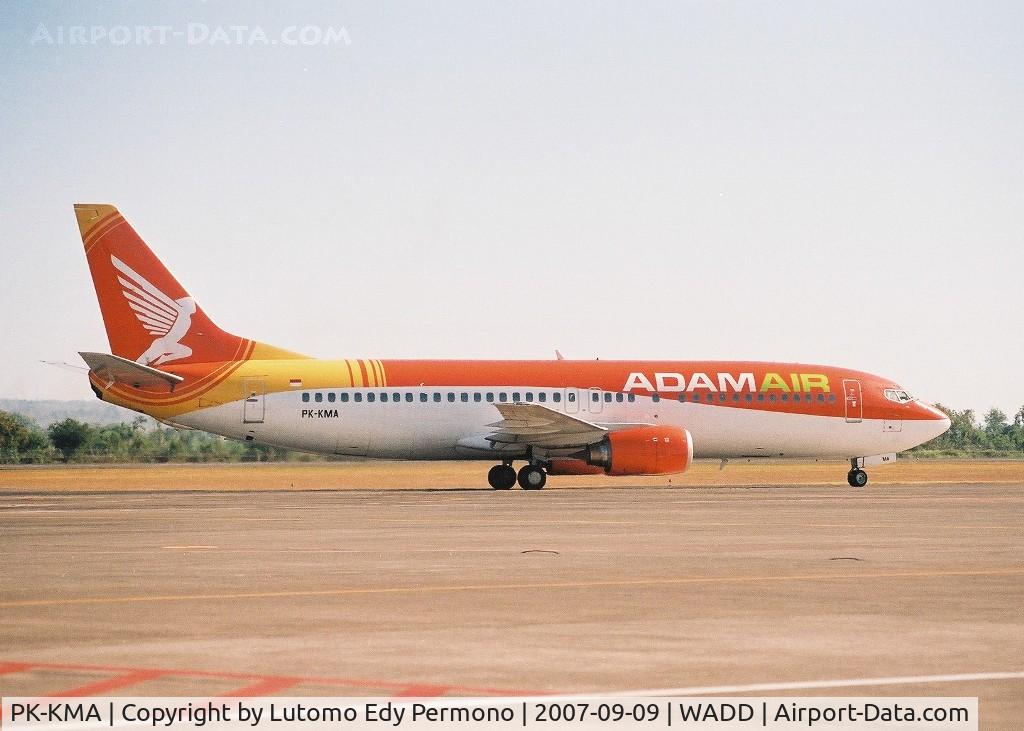 PK-KMA, 1989 Boeing 737-4Y0 C/N 23981, Adam Air