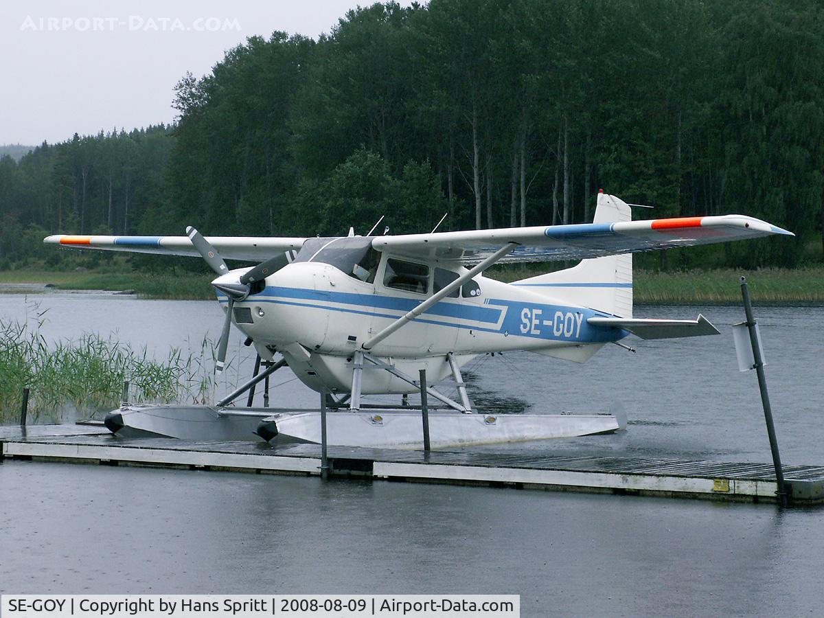 SE-GOY, 1976 Cessna A185F Skywagon 185 C/N 18503170, Cessna A185F Skywagon (Resting in Byrviken,Siljansnäs,Sweden)