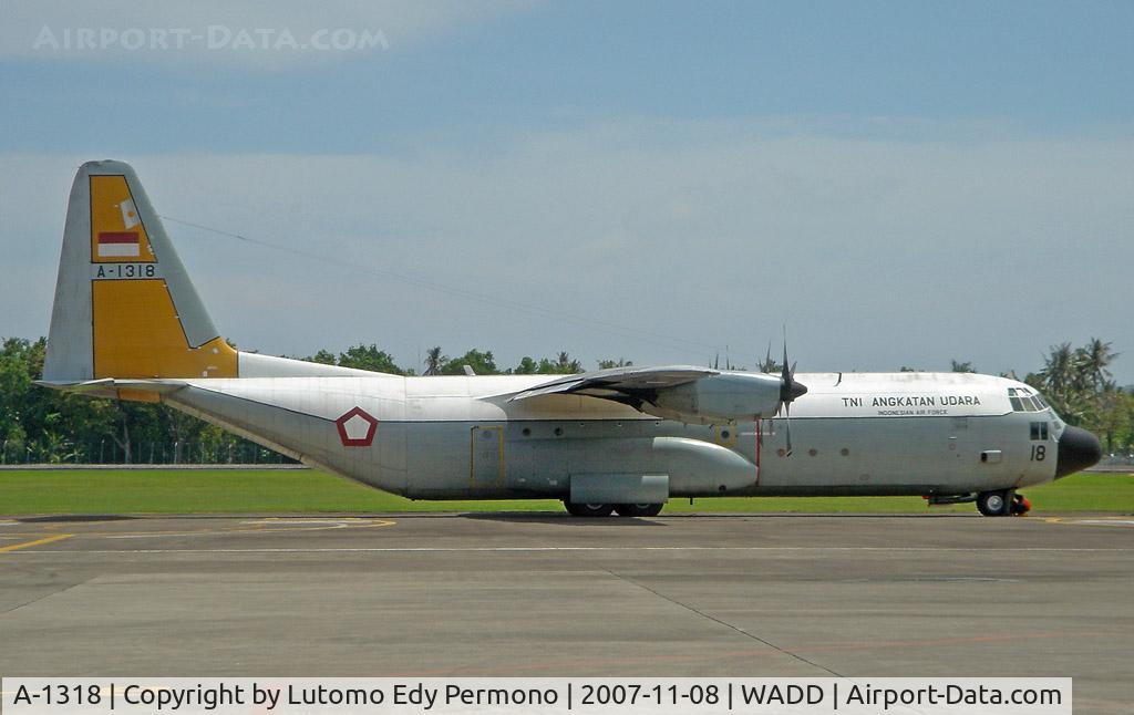 A-1318, Lockheed C-130H Hercules C/N 382-4865, Indonesian Airforce