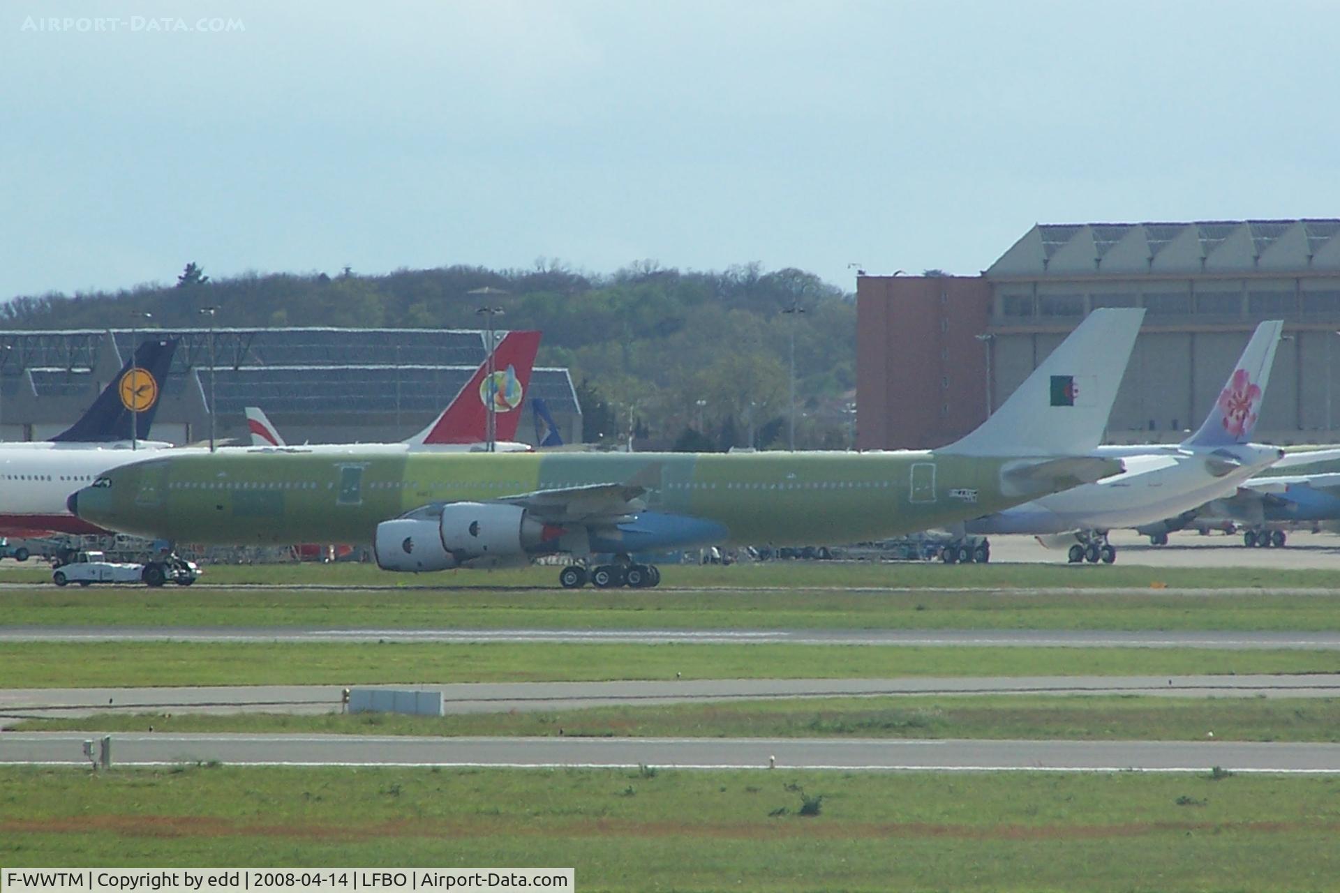 F-WWTM, 2008 Airbus A340-541 C/N 917, ALGERIA GVMT