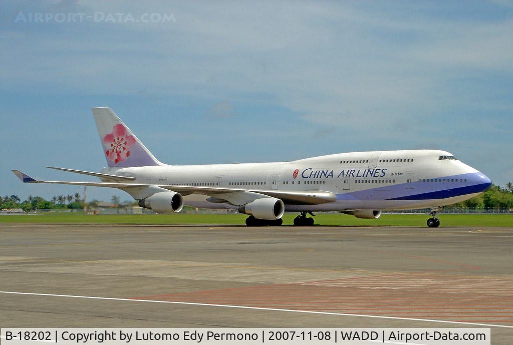 B-18202, 1997 Boeing 747-409 C/N 28710, China Airlines