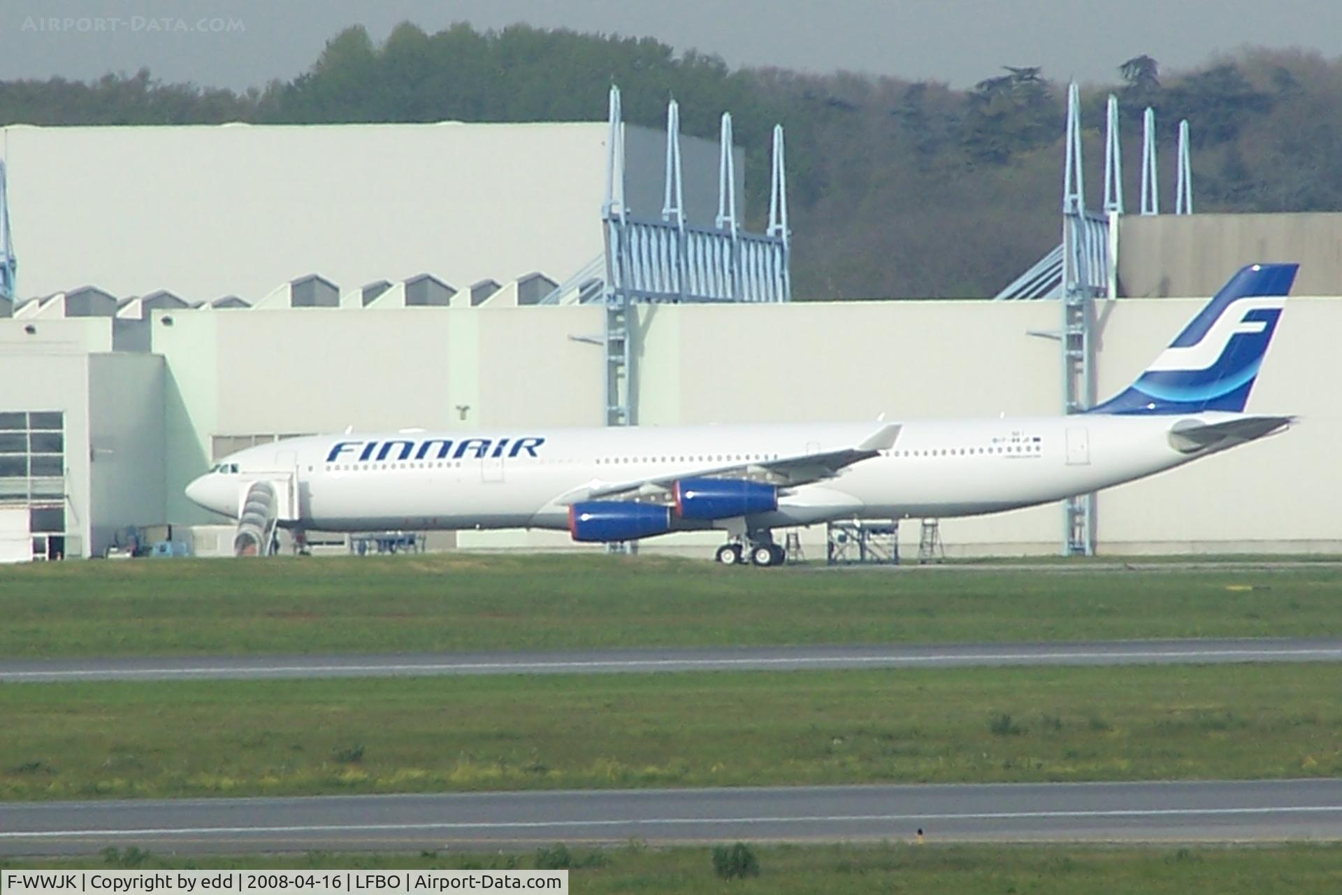 F-WWJK, 1998 Airbus A340-313 C/N 216, FINNAIR LATEST EDITION  C/N 921