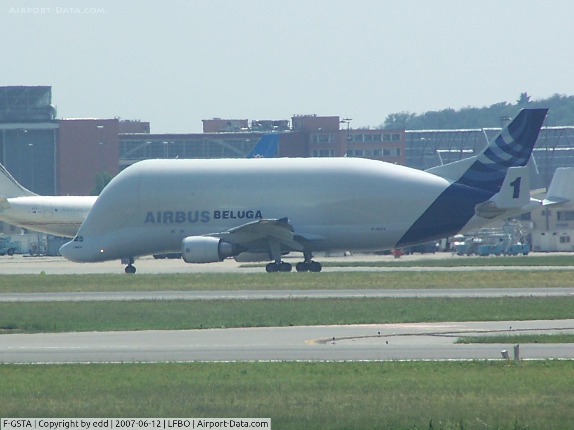 F-GSTA, 1994 Airbus A300B4-608ST Super Transporter C/N 655, NUMBER ONE