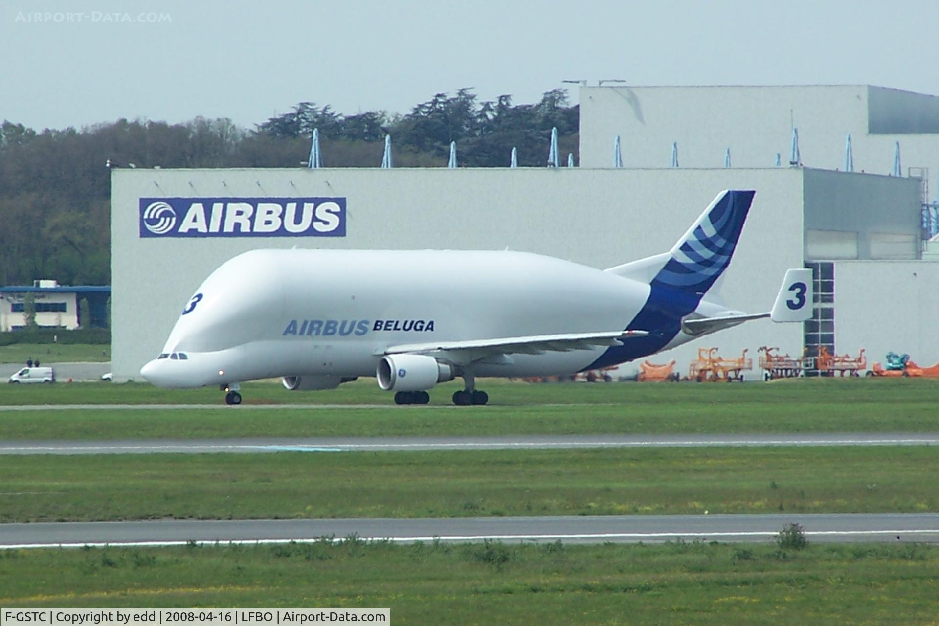 F-GSTC, 1997 Airbus A300B4-608ST Super Transporter C/N 765, NOMBER TREE