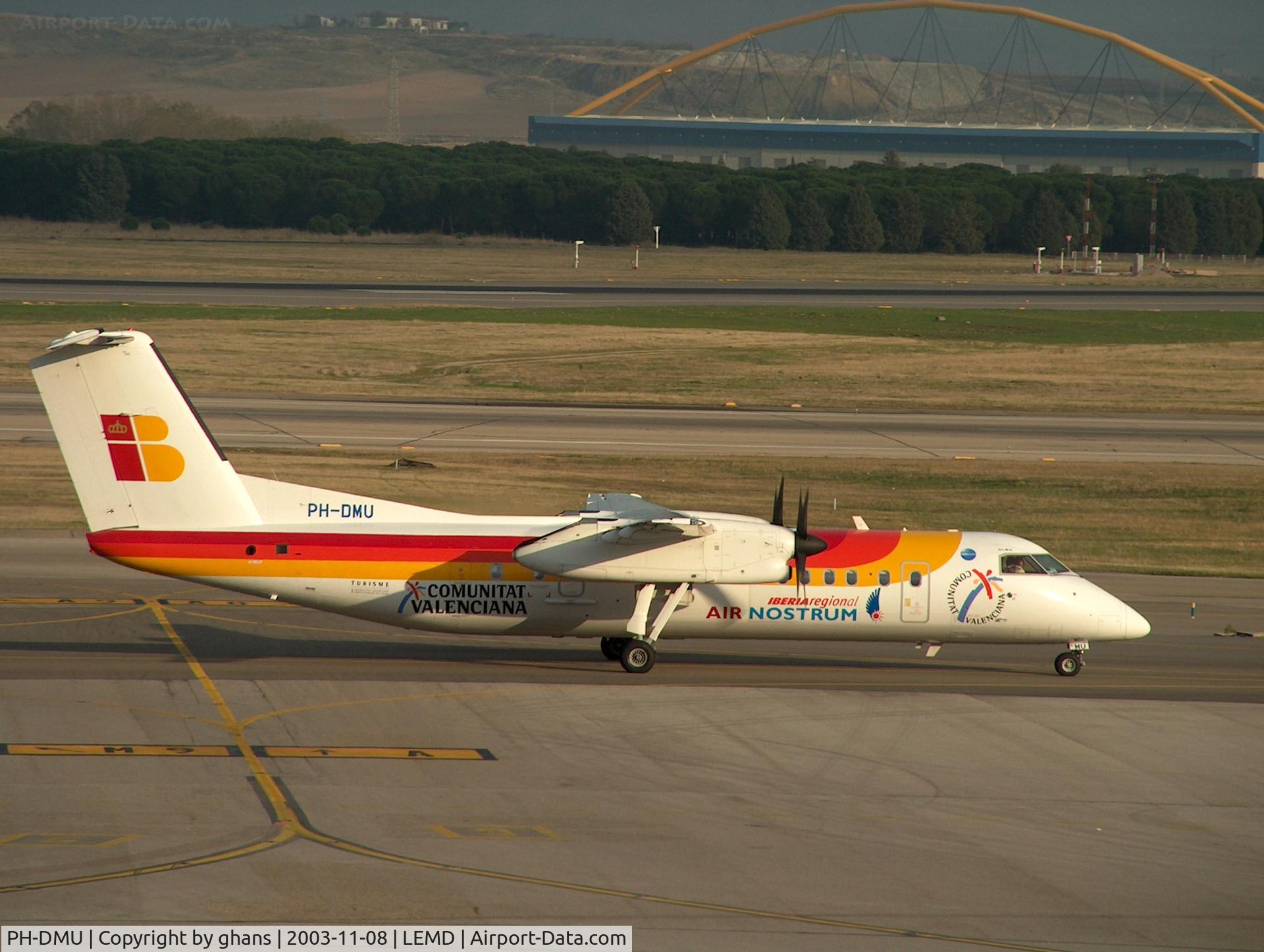 PH-DMU, 2001 Bombardier DHC-8-315 Dash 8 C/N 568, Leased from Denim Air