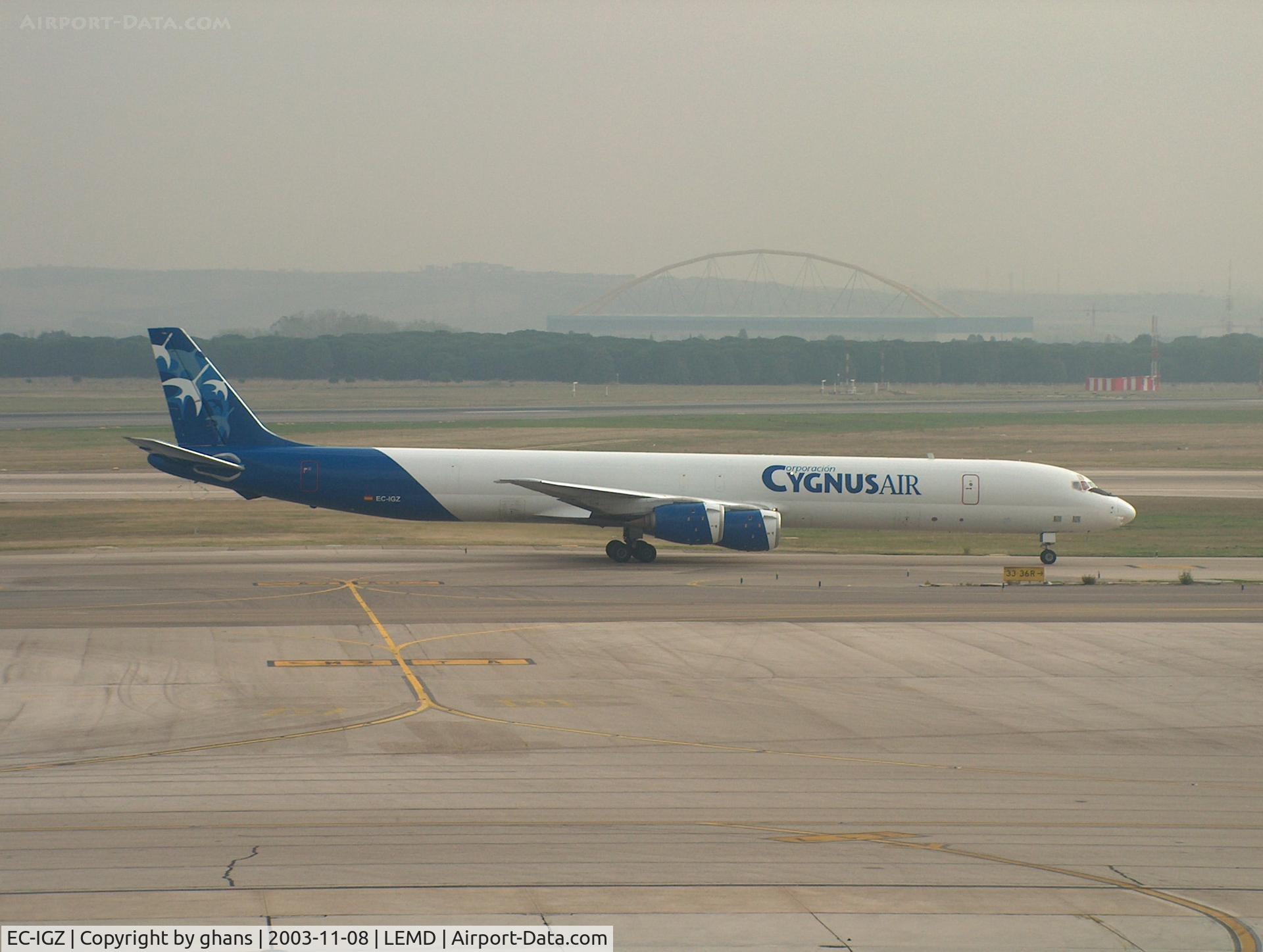 EC-IGZ, 1970 Douglas DC-8-73F C/N 46133, Cargo DC8