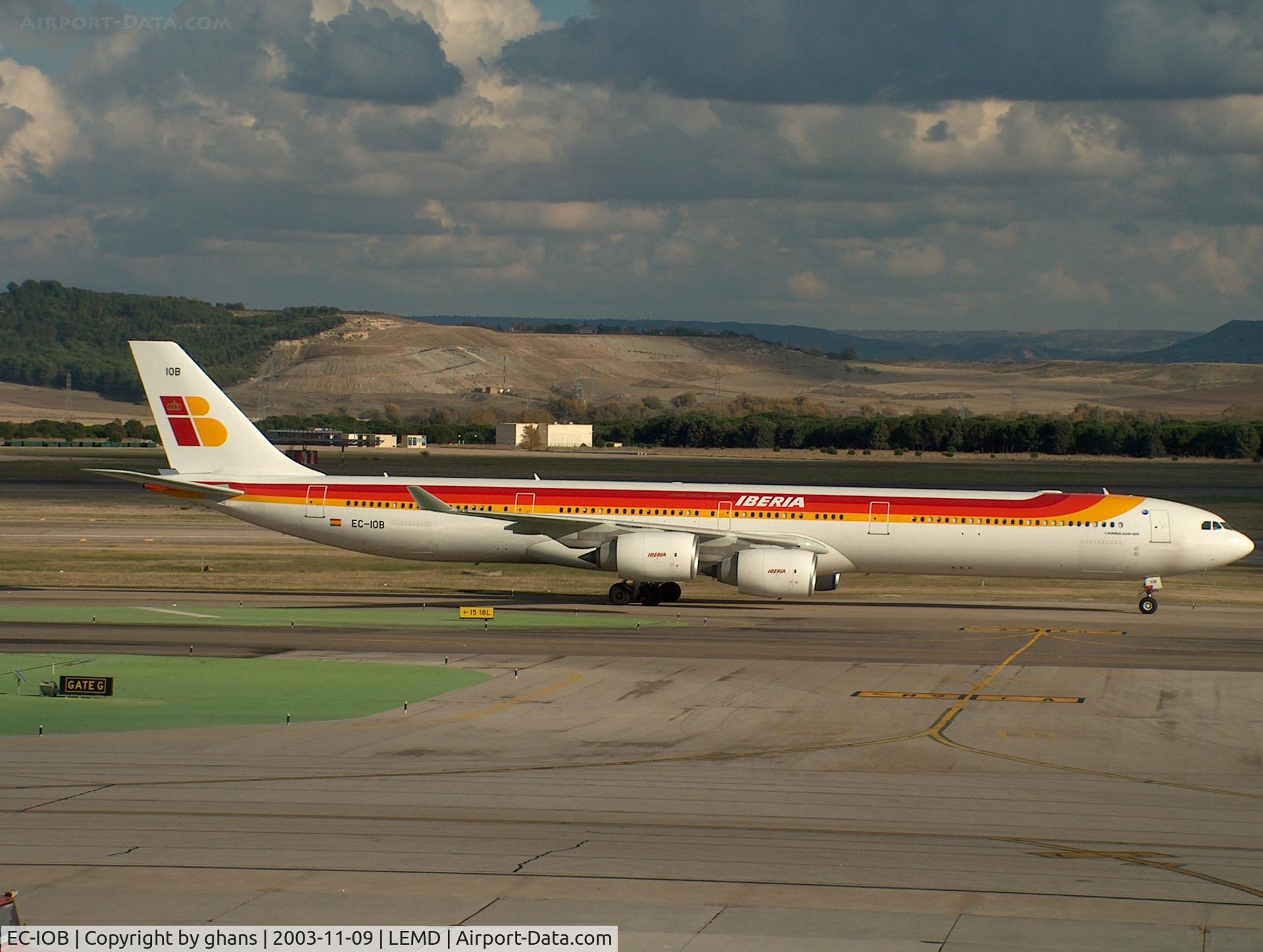 EC-IOB, 2002 Airbus A340-642 C/N 440, Iberia long 340