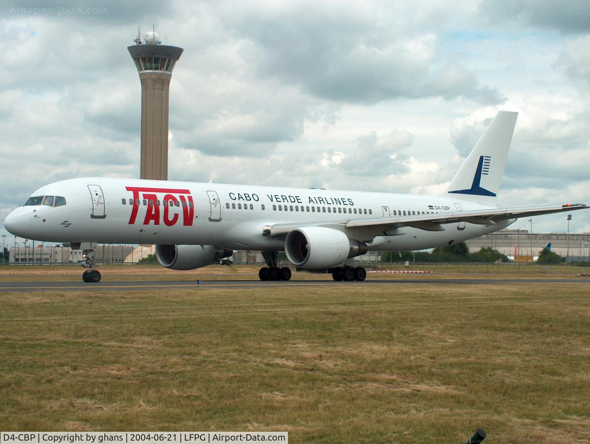 D4-CBP, 2001 Boeing 757-2Q8 C/N 30045, Close passing at Charles de Gaulle