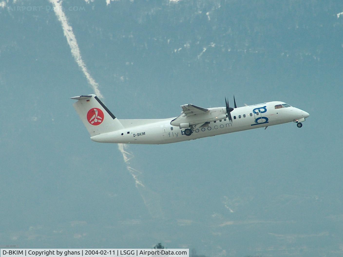 D-BKIM, 1993 De Havilland Canada DHC-8-311 Dash 8 C/N 356, Climbing out for another flight