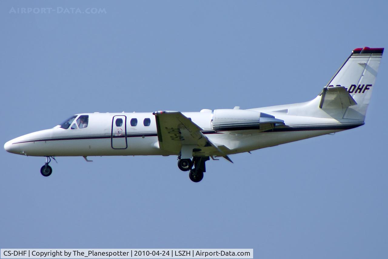 CS-DHF, 2002 Cessna 550 Citation C/N 550-1025, A new Citation Bravo for the Database