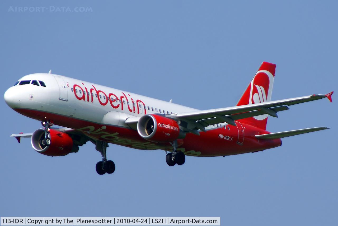 HB-IOR, 2009 Airbus A320-214 C/N 4033, I think this one is Belair´s newest Fleet Member.