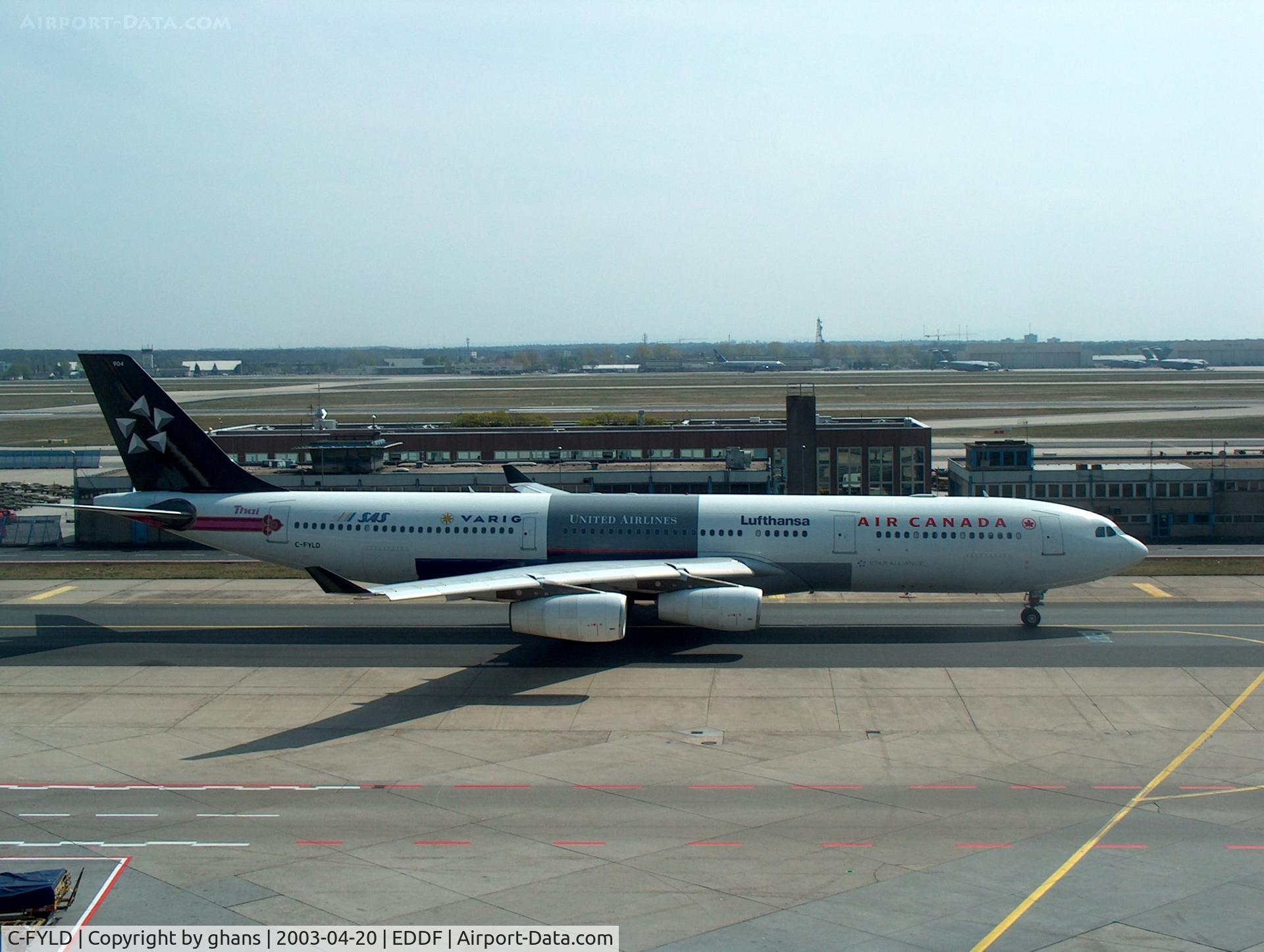 C-FYLD, 1996 Airbus A340-313X C/N 170, In old star alliance colors