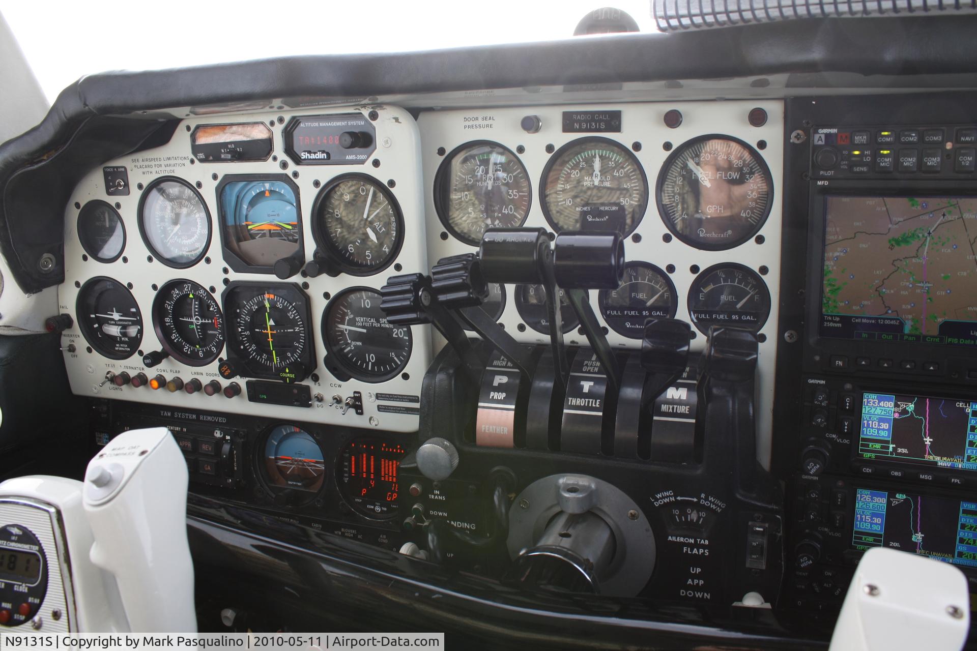 N9131S, 1976 Beech 58P Baron C/N TJ-53, Beech 58P