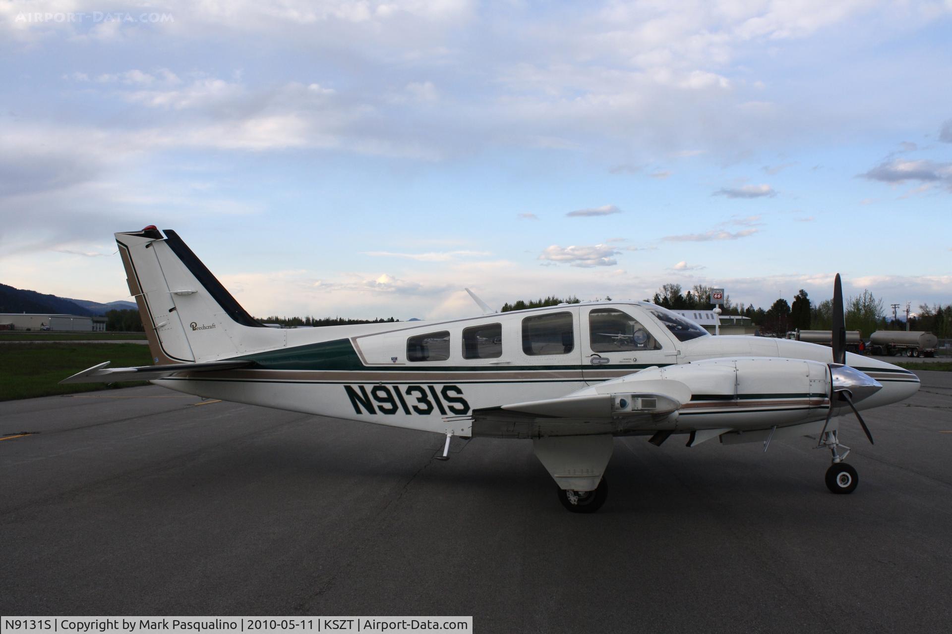 N9131S, 1976 Beech 58P Baron C/N TJ-53, Beech 58P
