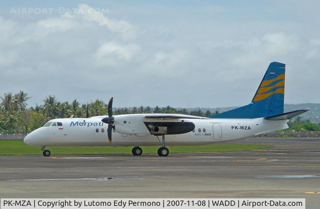 PK-MZA, 2007 Xian MA-60 C/N 0407, Merpati Nusantara Airlines