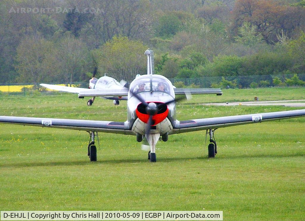 D-EHJL, Focke-Wulf FWP-149D C/N 45, at the Great Vintage Flying Weekend
