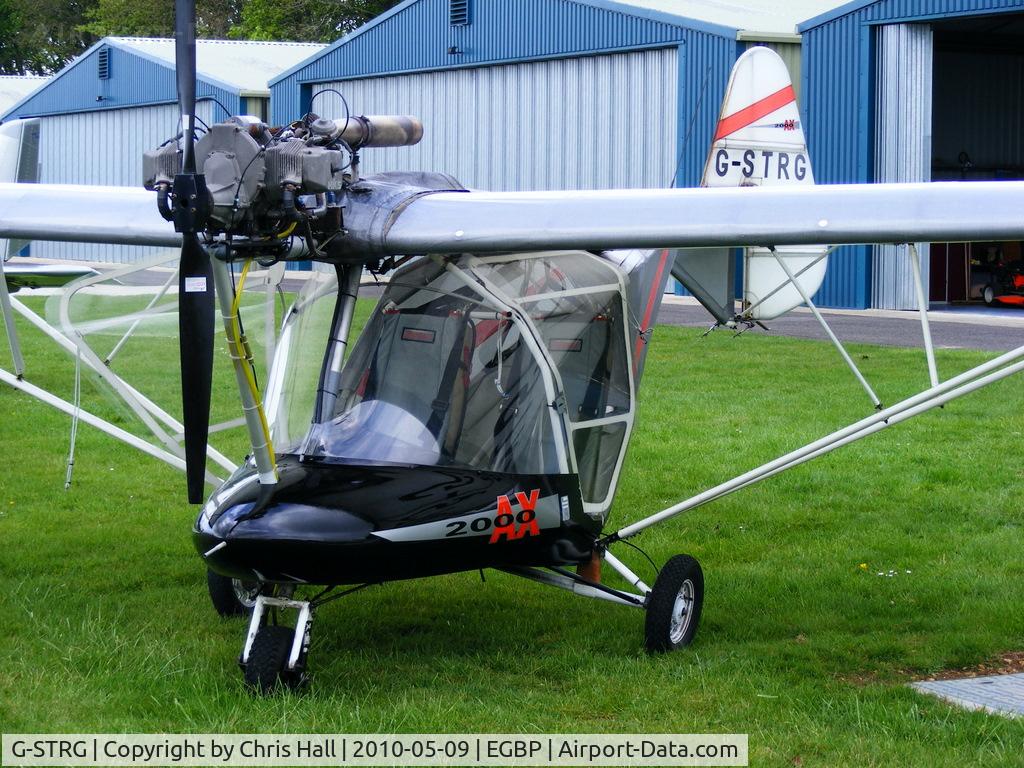 G-STRG, 2001 Cyclone AX2000 C/N 7837, at the Great Vintage Flying Weekend