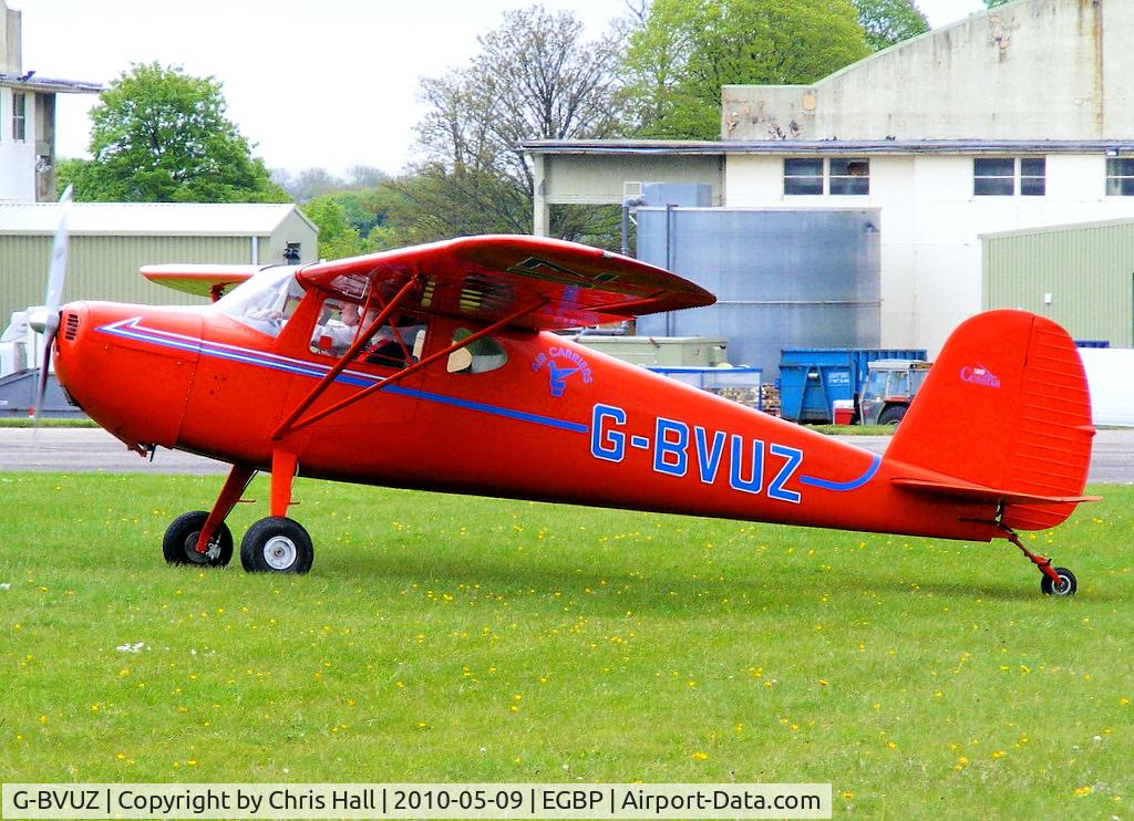 G-BVUZ, 1946 Cessna 120 C/N 11334, at the Great Vintage Flying Weekend