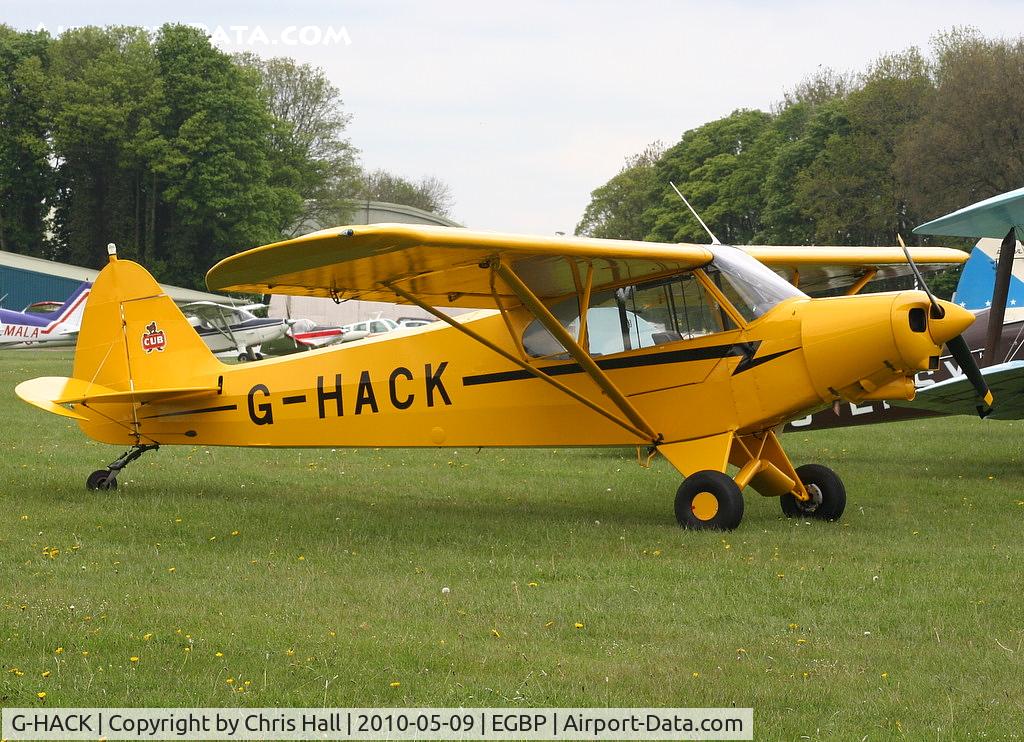 G-HACK, 1959 Piper PA-18-150 Super Cub C/N 18-7168, at the Great Vintage Flying Weekend