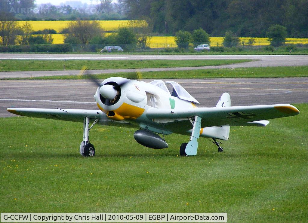 G-CCFW, 2003 WAR Focke-Wulf 190 C/N PFA 081-12729, at the Great Vintage Flying Weekend
