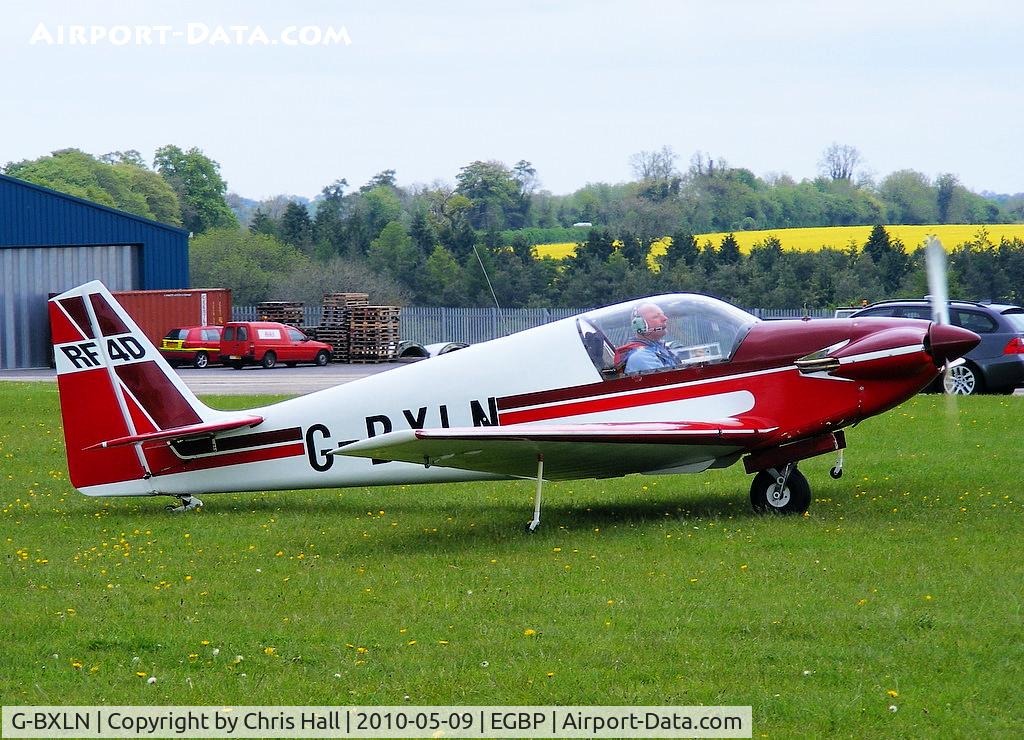 G-BXLN, 1967 Sportavia-Putzer Fournier RF-4D C/N 4022, at the Great Vintage Flying Weekend