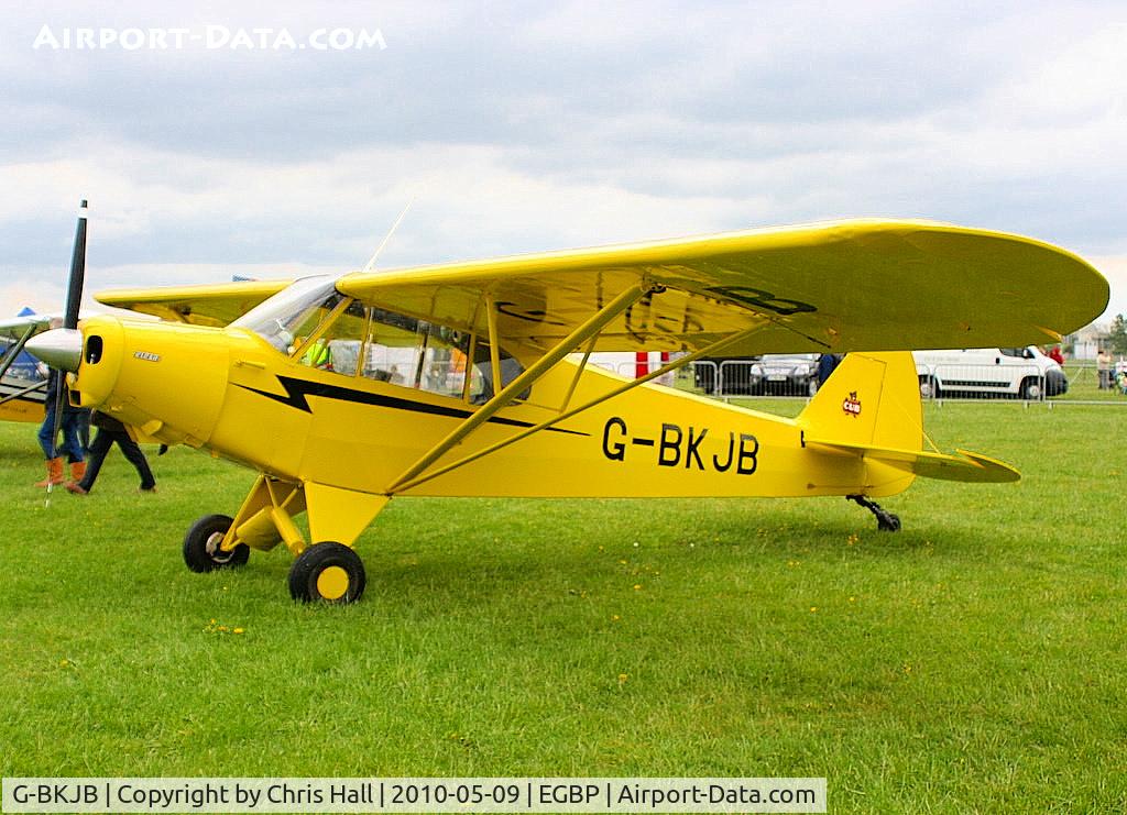 G-BKJB, 1950 Piper L-21A Super Cub (PA-18-125) C/N 18-574, at the Great Vintage Flying Weekend