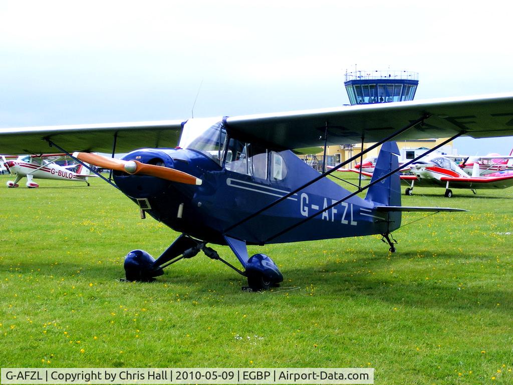 G-AFZL, 1939 Porterfield CP-50 Collegiate C/N 581, at the Great Vintage Flying Weekend