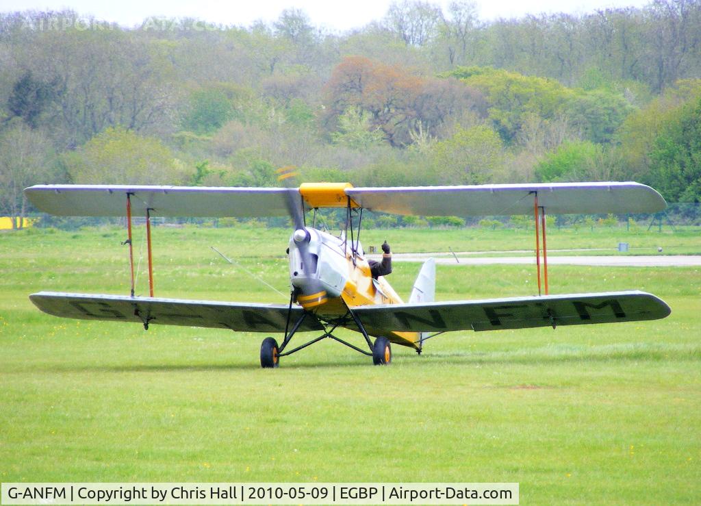 G-ANFM, 1941 De Havilland DH-82A Tiger Moth II C/N 83604, at the Great Vintage Flying Weekend
