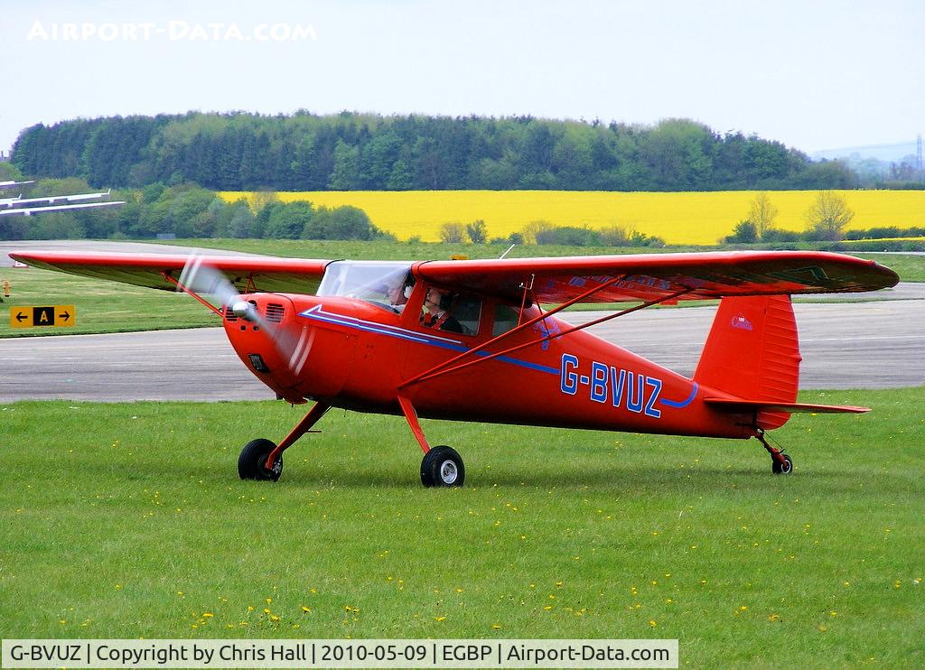 G-BVUZ, 1946 Cessna 120 C/N 11334, at the Great Vintage Flying Weekend