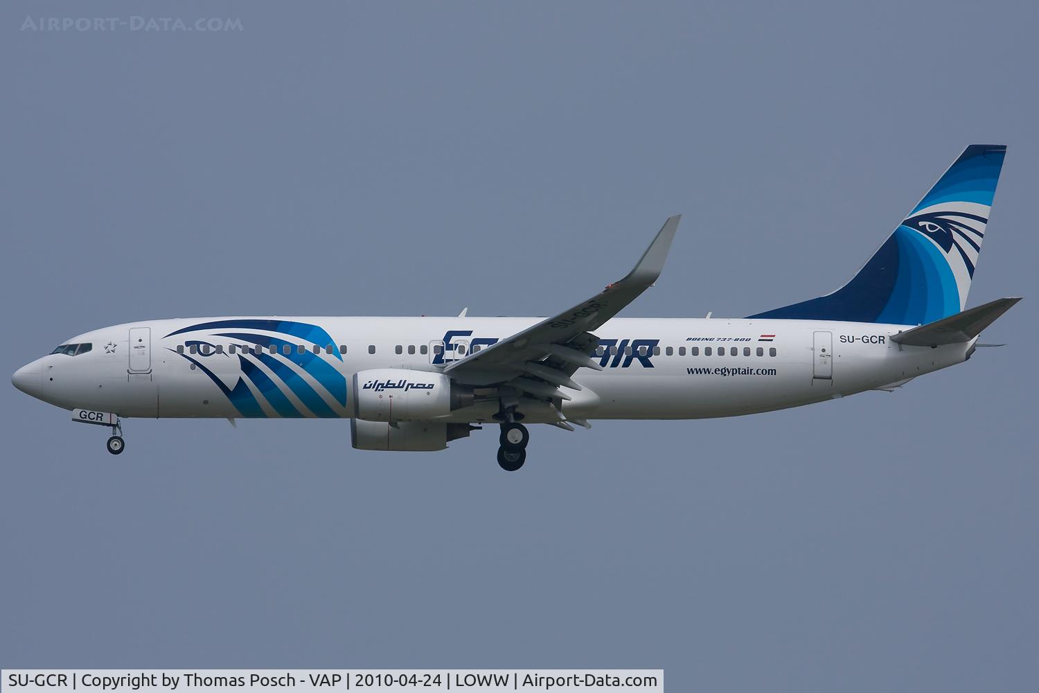 SU-GCR, 2009 Boeing 737-866 C/N 35562, Egypt Air