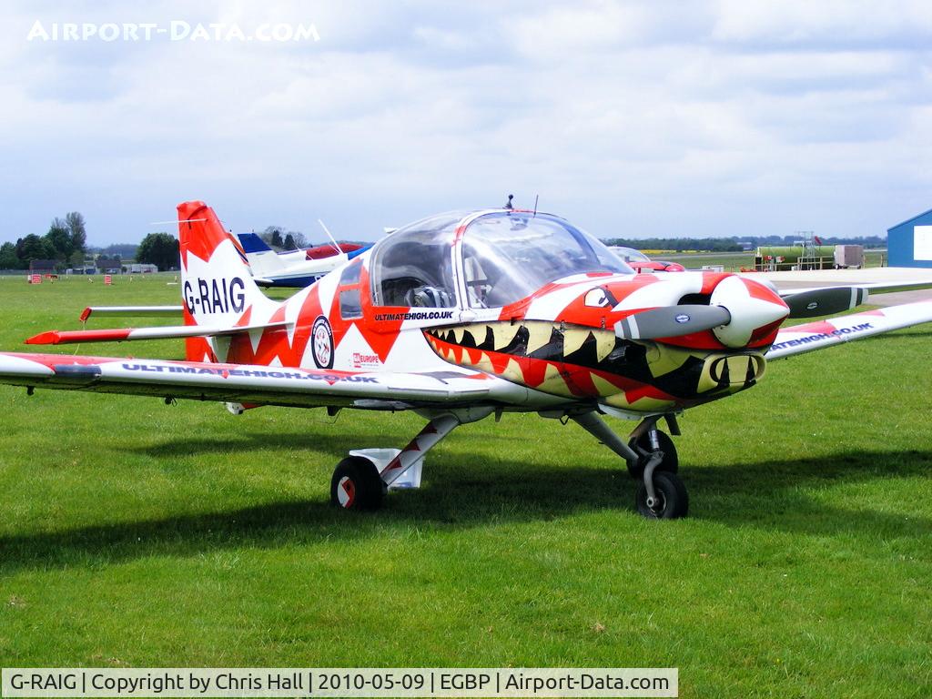 G-RAIG, 1972 Scottish Aviation Sk.61D Bulldog C/N BH100/146, at the Great Vintage Flying Weekend