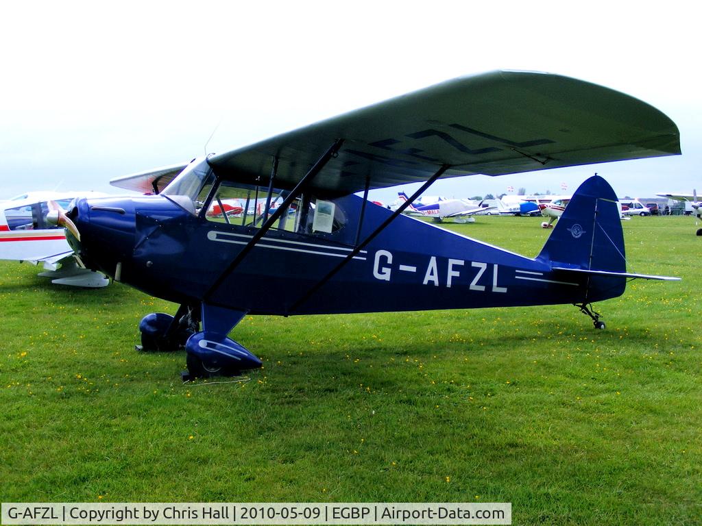 G-AFZL, 1939 Porterfield CP-50 Collegiate C/N 581, at the Great Vintage Flying Weekend
