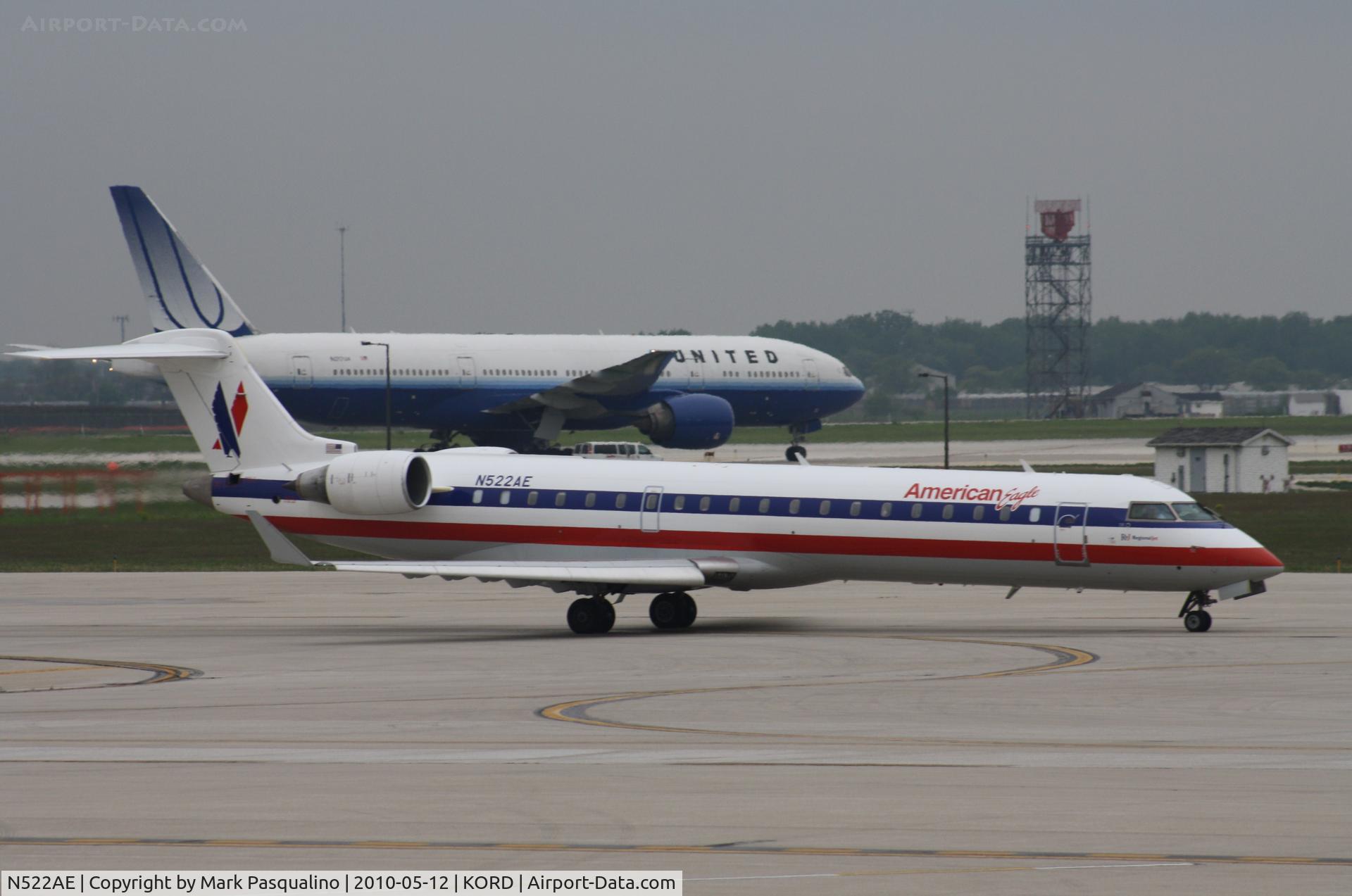 N522AE, 2004 Bombardier CRJ-701 (CL-600-2C10) Regional Jet C/N 10147, CL-600-2C10