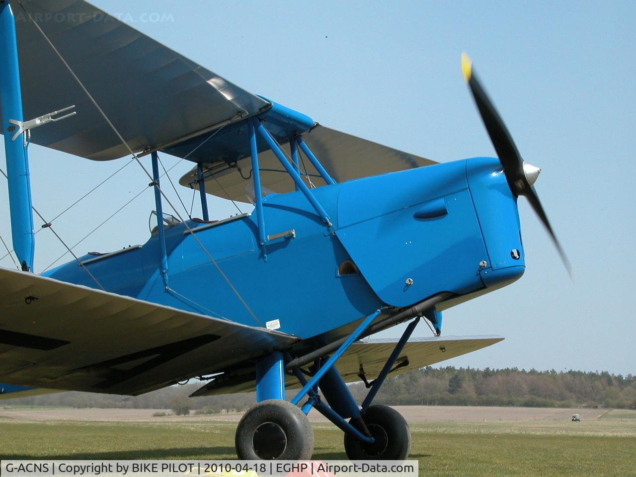 G-ACNS, 1934 De Havilland DH.60G-III Moth Major C/N 5068, TICKING OVER NICELY