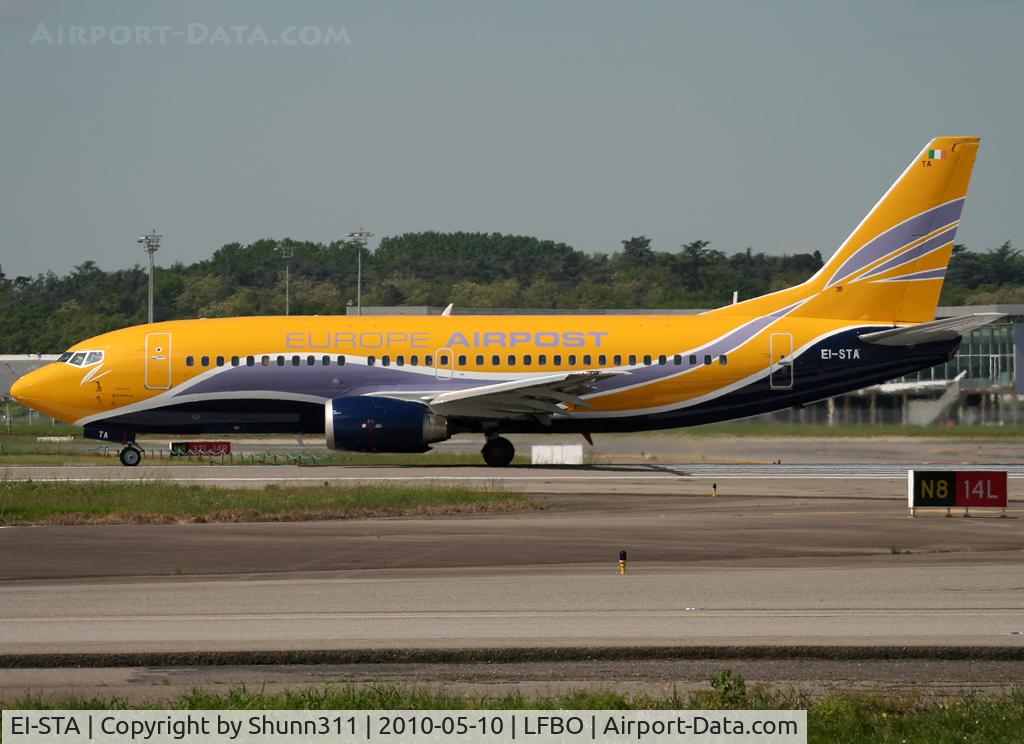 EI-STA, 1997 Boeing 737-31S C/N 29057, Ready for take off rwy 14L