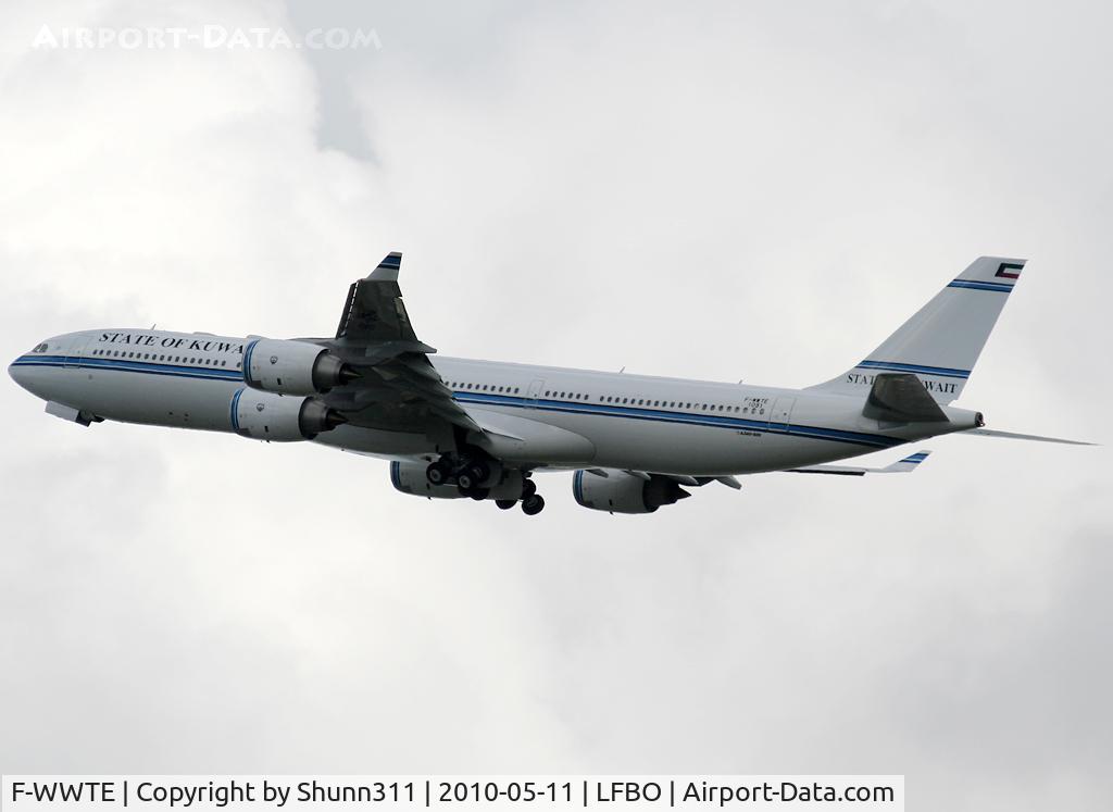 F-WWTE, 2001 Airbus A340-541 C/N 394, C/n 1091