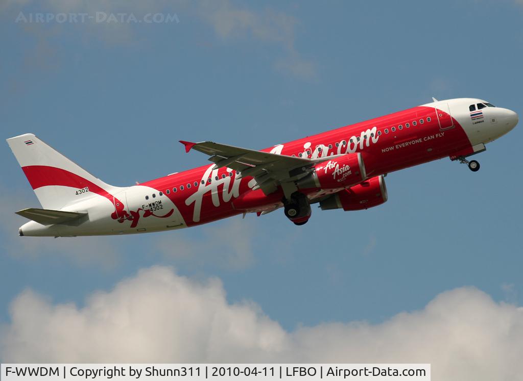 F-WWDM, 2010 Airbus A320-216 C/N 4302, C/n 4302 - To be HS-ABN