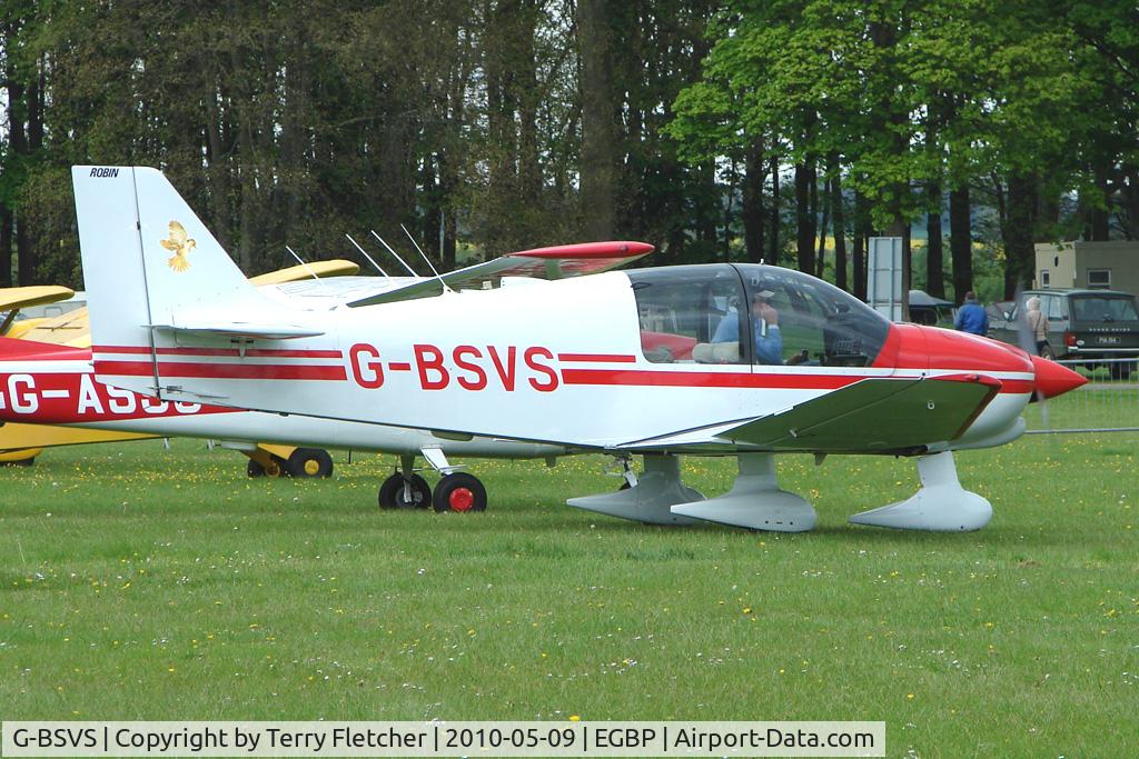 G-BSVS, 1990 Robin DR-400-100 Cadet Cadet C/N 2017, 1990 Avions Pierre Robin PIERRE ROBIN DR400/100 at the Great Vintage Flying Weekend at Kemble