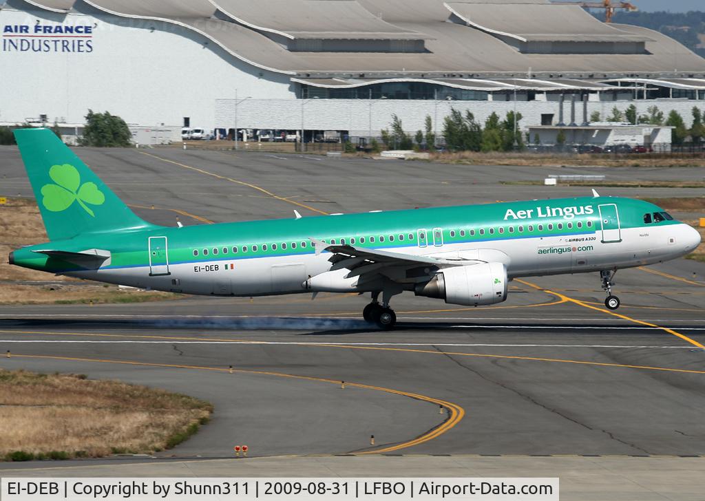 EI-DEB, 2004 Airbus A320-214 C/N 2206, Landing rwy 14R