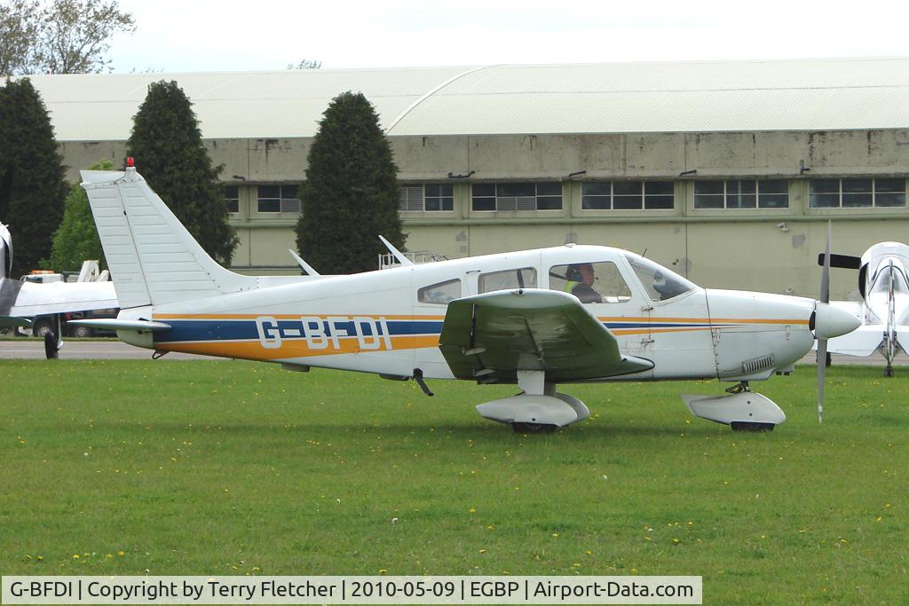 G-BFDI, 1977 Piper PA-28-181 Cherokee Archer II C/N 28-7790382, 1977 Piper PIPER PA-28-181 at the Great Vintage Flying Weekend at Kemble