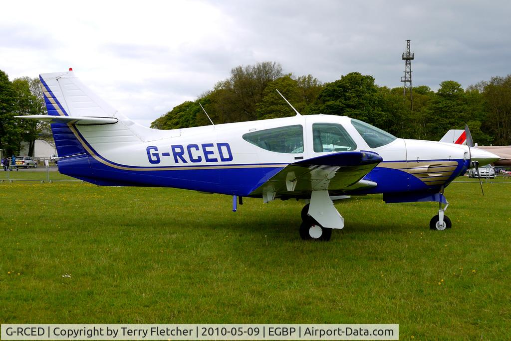 G-RCED, 1977 Rockwell Commander 114 C/N 14241, 1977 Rockwell International Corporation ROCKWELL COMMANDER 114 at the Great Vintage Flying Weekend at Kemble