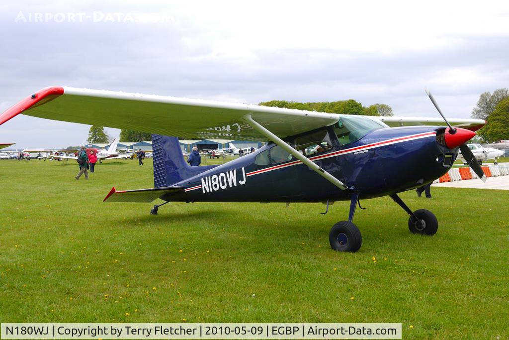 N180WJ, 1977 Cessna 180K Skywagon C/N 18052873, Cessna 180K at Kemble