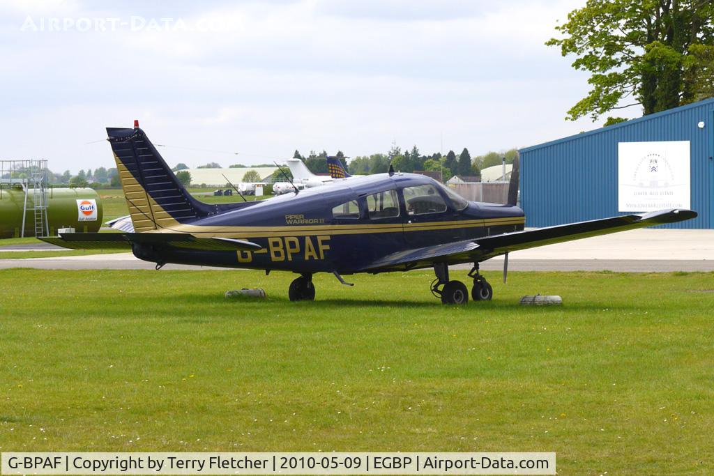 G-BPAF, 1977 Piper PA-28-161 Cherokee Warrior II C/N 28-7716142, 1977 Piper PIPER PA-28-161 at Kemble