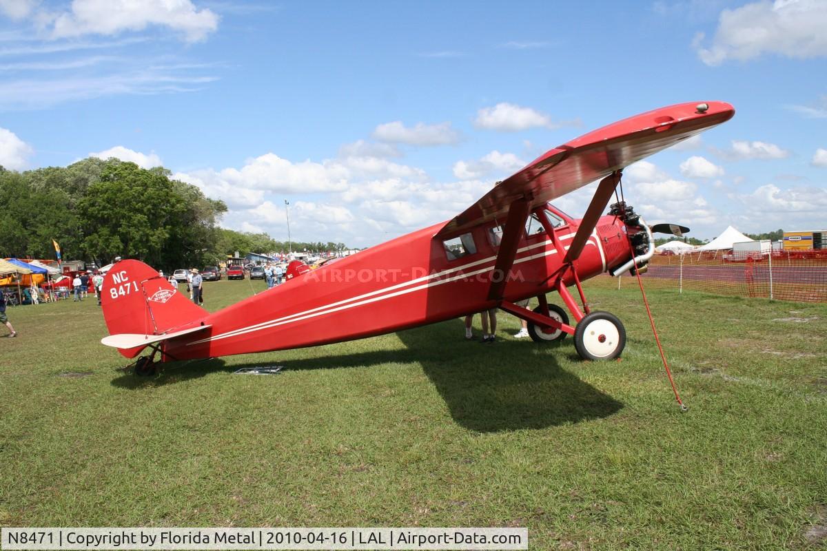 N8471, 1929 Stinson SM-2AA C/N 1069, Stinson SM-2AA
