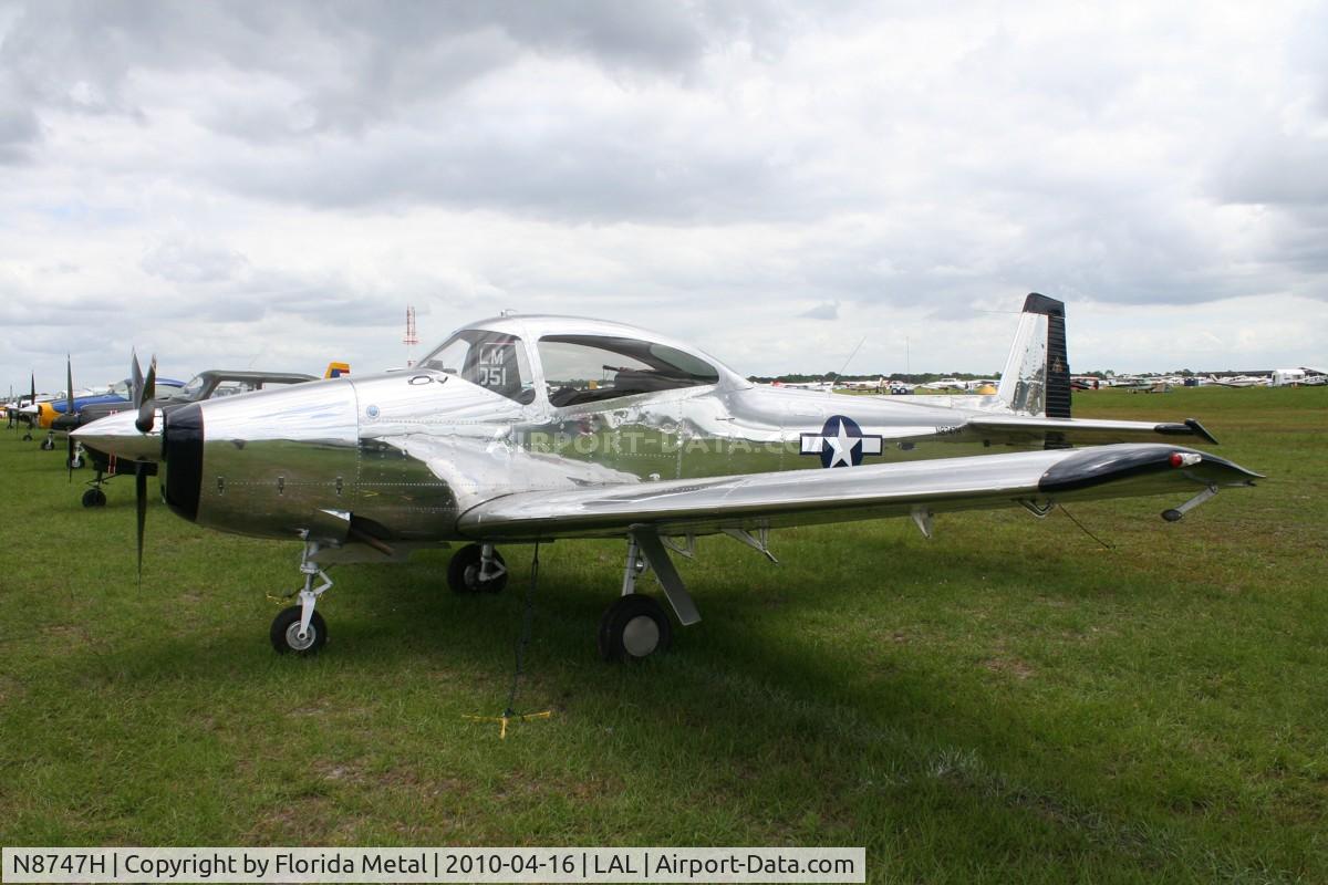 N8747H, 1947 North American NAVION C/N NAV-4-747, L-17