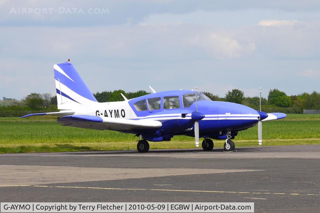 G-AYMO, 1965 Piper PA-23-250 Aztec C/N 27-2995, 1965 Piper PIPER PA-23-250 at Wellesbourne