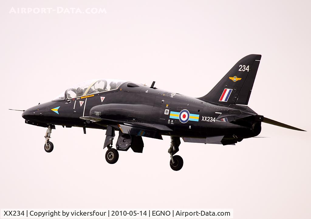 XX234, 1978 Hawker Siddeley Hawk T.1 C/N 070/312070, Royal Air Force. Operated by 208 (R) Squadron.