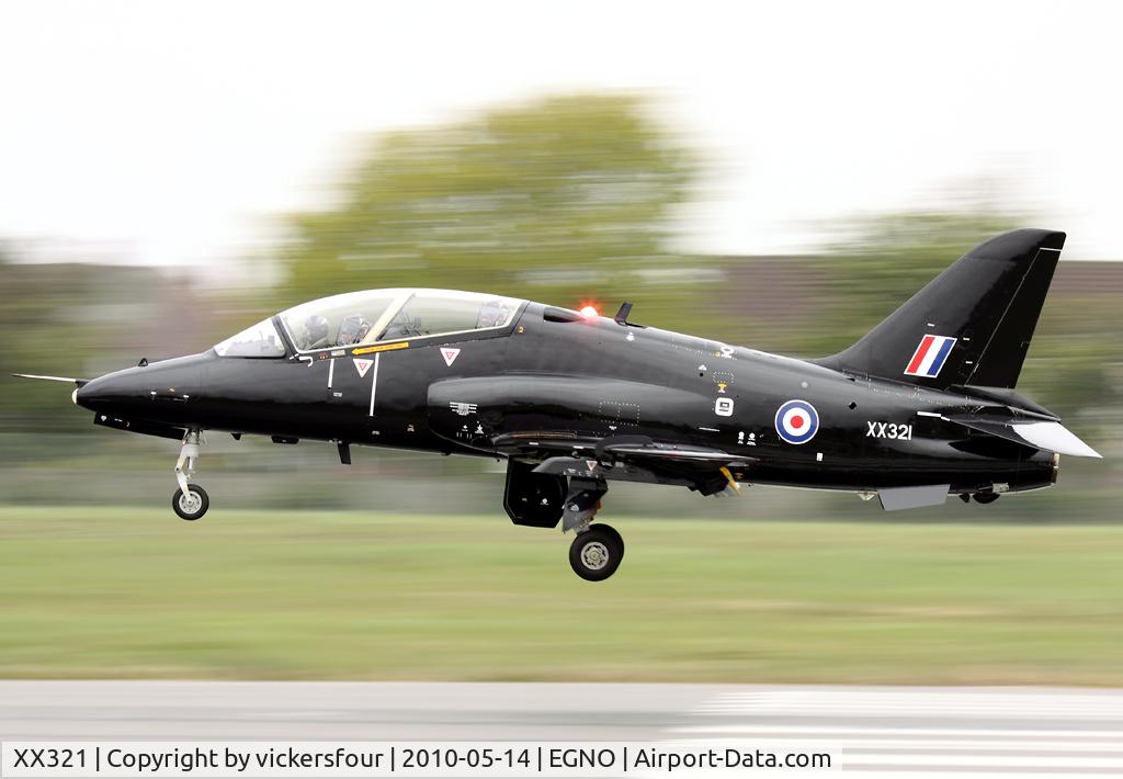 XX321, 1980 Hawker Siddeley Hawk T.1A C/N 164/312146, Royal Air Force. Operated by BAE Warton.