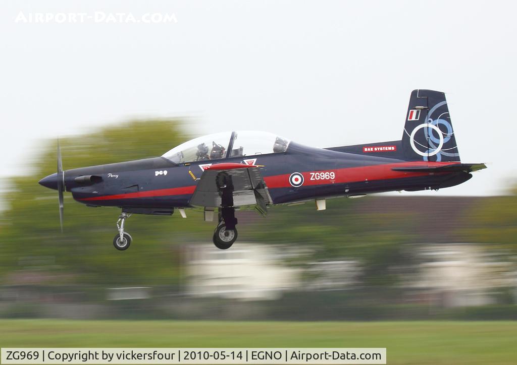 ZG969, 1989 Pilatus PC-9 C/N 177, BAE Warton