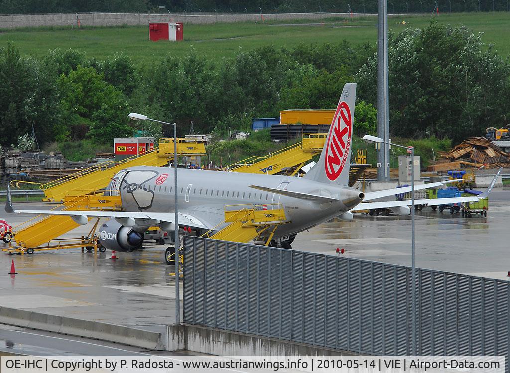 OE-IHC, 2010 Embraer 190LR (ERJ-190-100LR) C/N 19000349, NIKI's newest Embraer E 190 - probably one of the first pictures of this plane